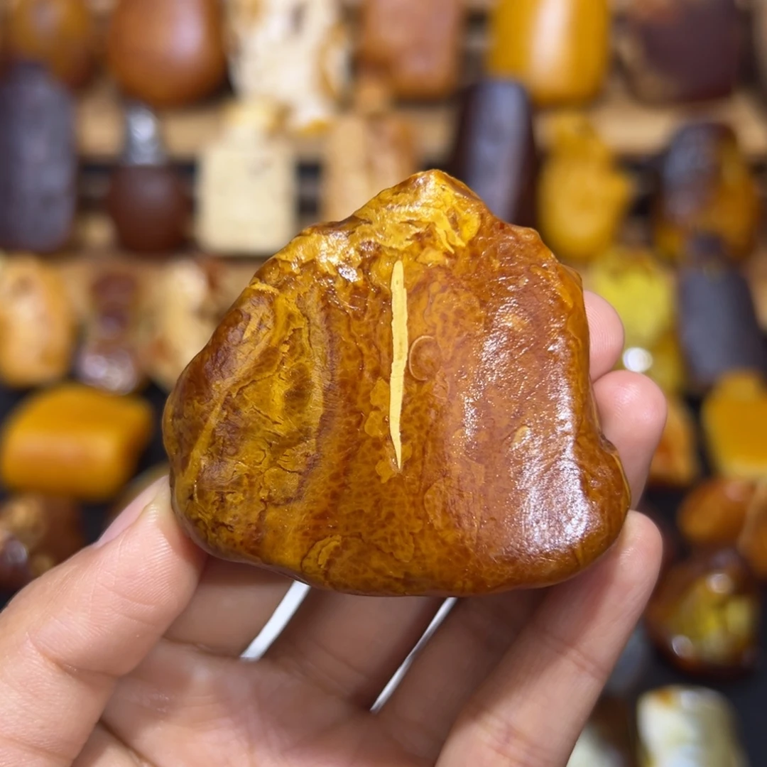 定制琥珀未镶嵌琥珀蜜蜡