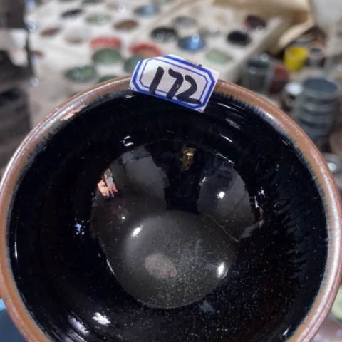 茶盏建阳建盏微瑕乌金