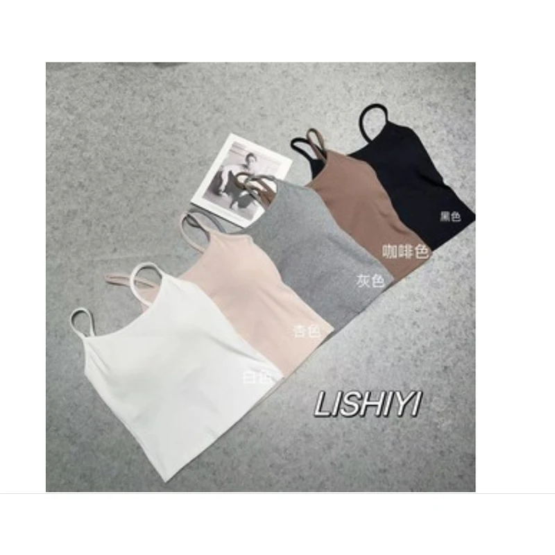 【李十一LISHIYI】背心吊带 固定杯  3332★