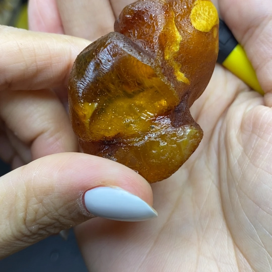 未镶嵌定制琥珀天****！胖
