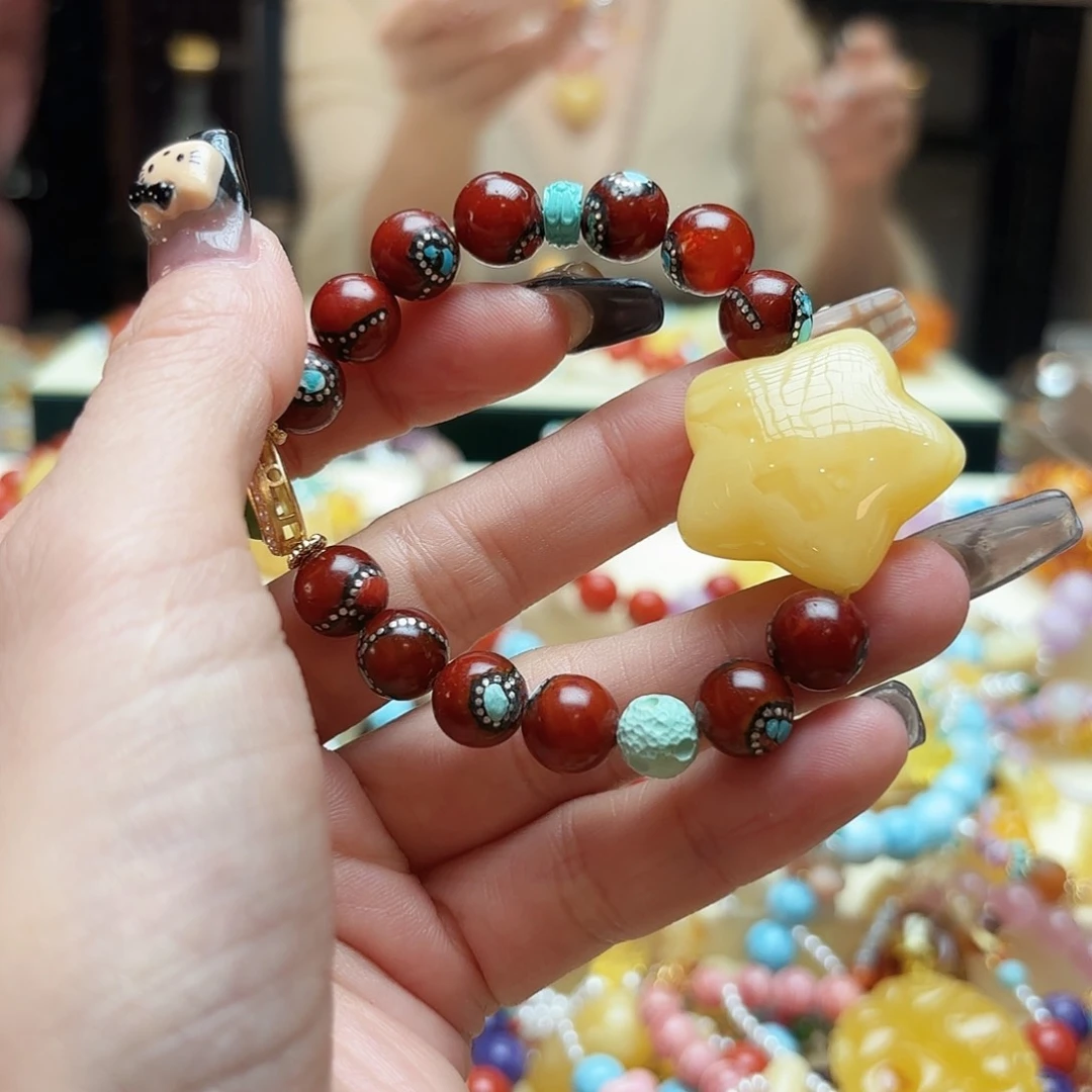 琥珀手链未镶嵌琥珀