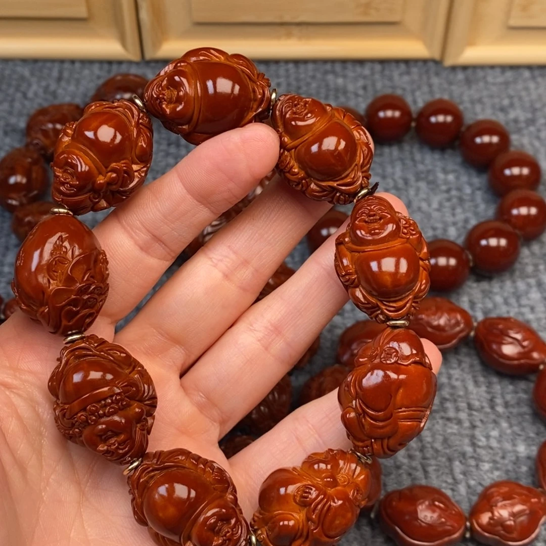 王***元橄榄核手串/手链财神