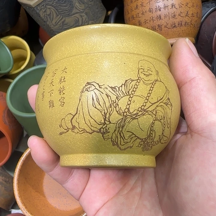 茶杯紫砂全手工制作工艺