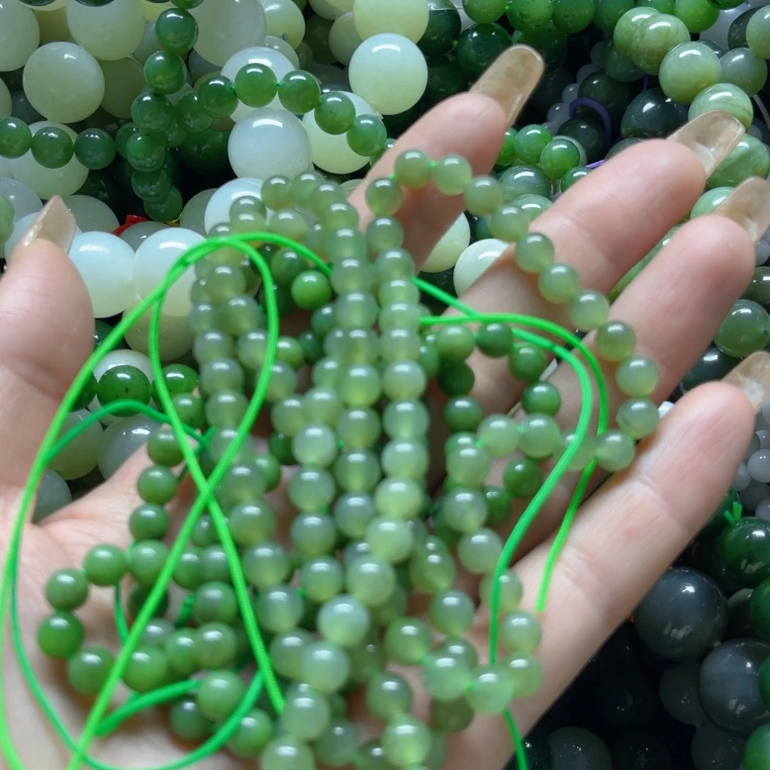 和田玉手串未镶嵌