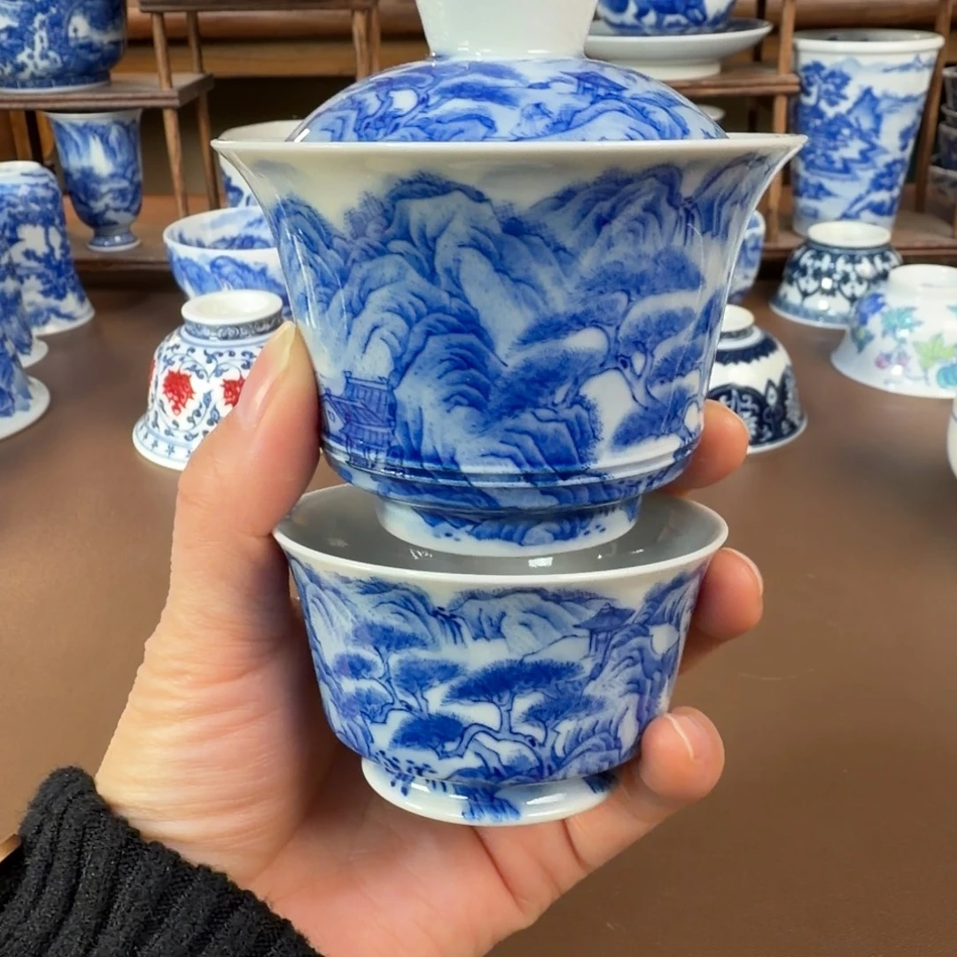 景德镇陶瓷手工手绘