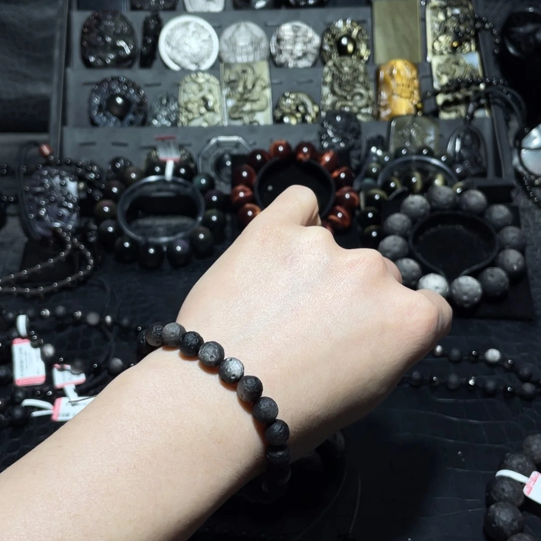 黑曜岩手链未镶嵌ʜ*