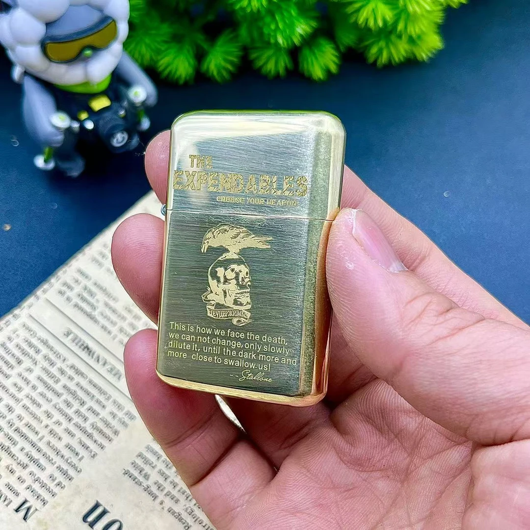 新款佐罗二代790煤油防风打火机黄铜敢死队高颜值高档送男生礼物