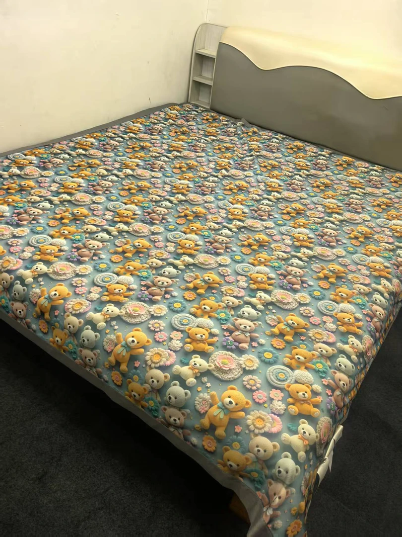 【清爽夏日】天丝软凉席150cm×200小熊