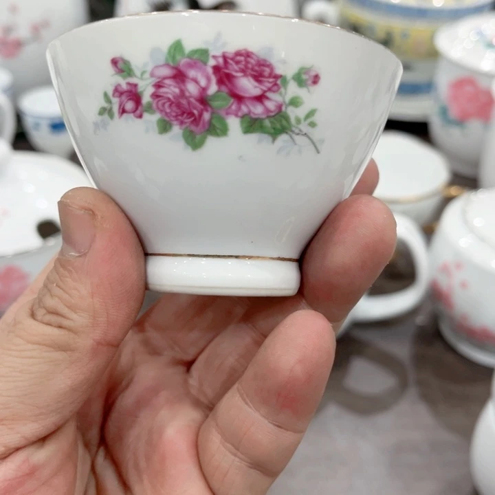 壶十*姑釉下五彩的瓷器和瓷器