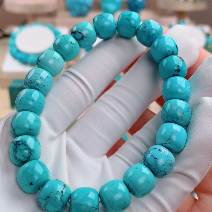 绿松石未镶嵌挂件