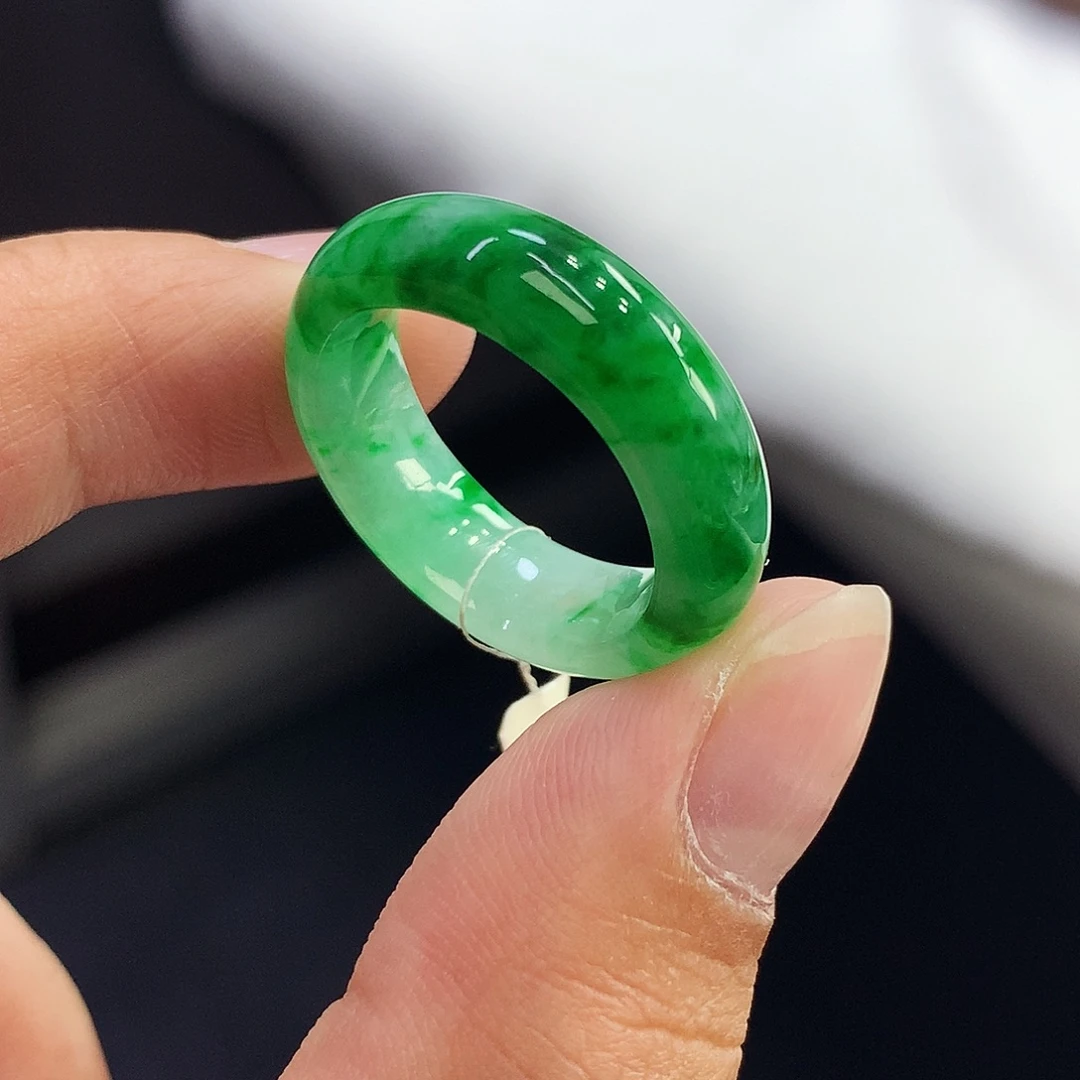 翡翠未镶嵌戒指15号