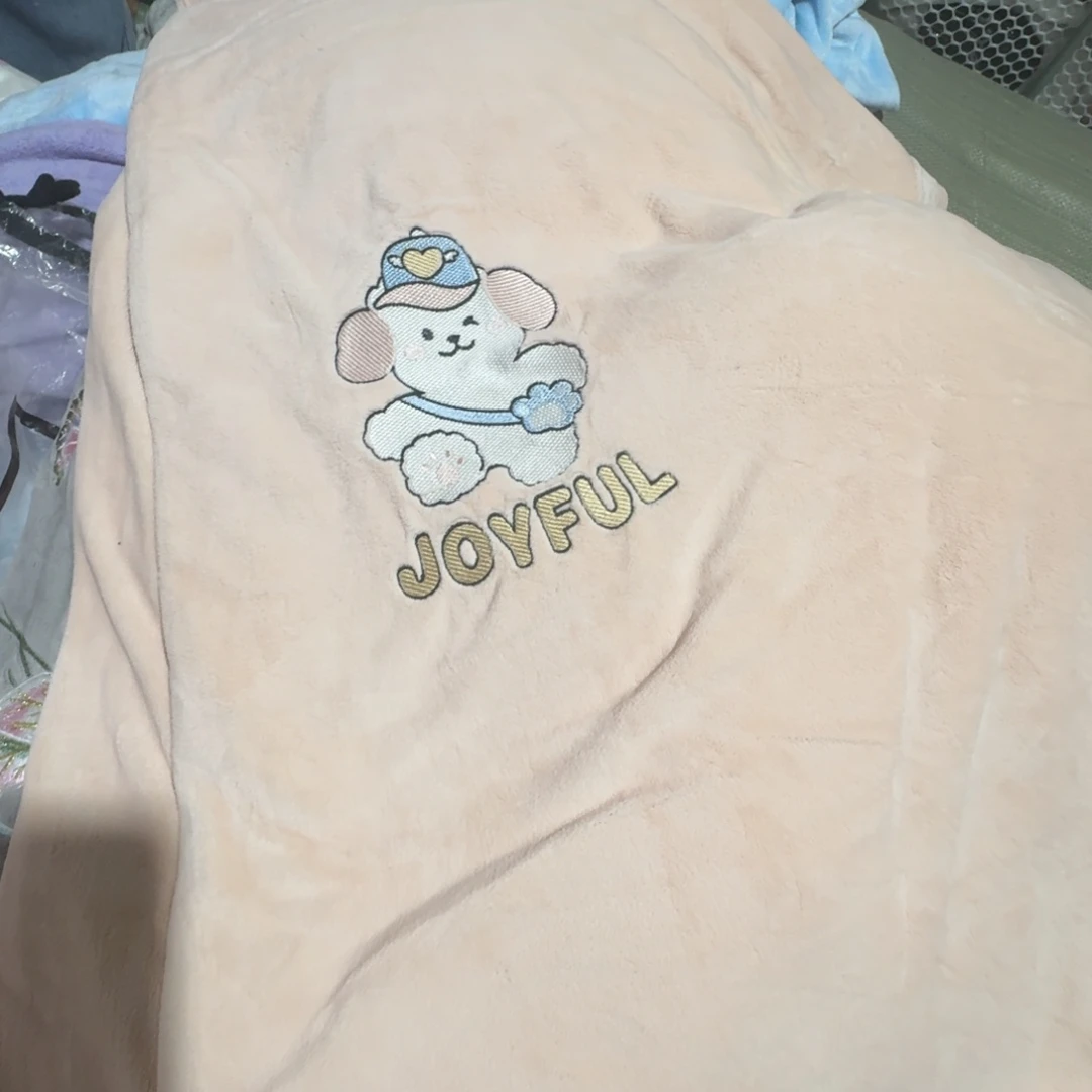 绵羊毛聚酯纤维一米五被套微瑕