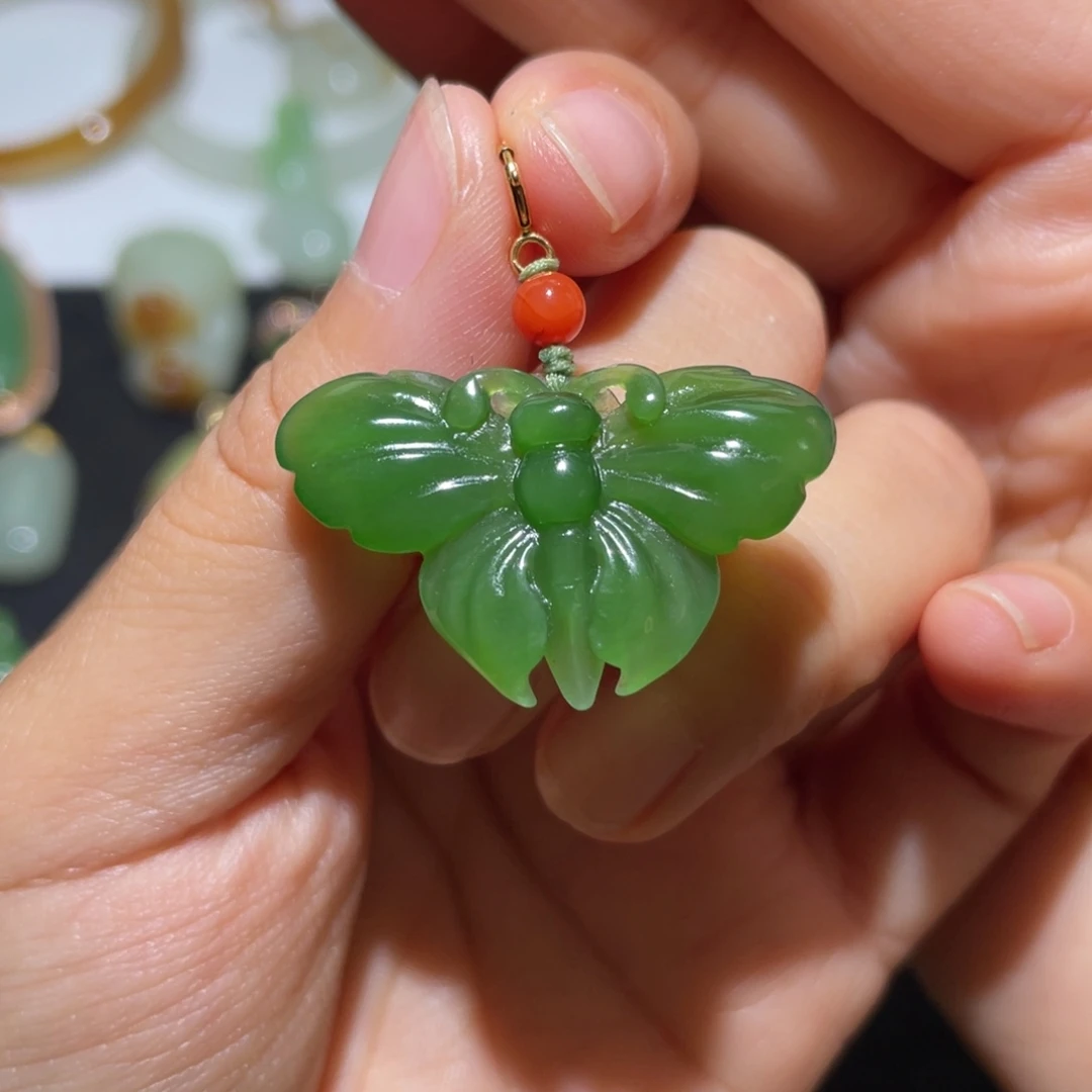 和田玉（碧玉）未镶嵌颈饰