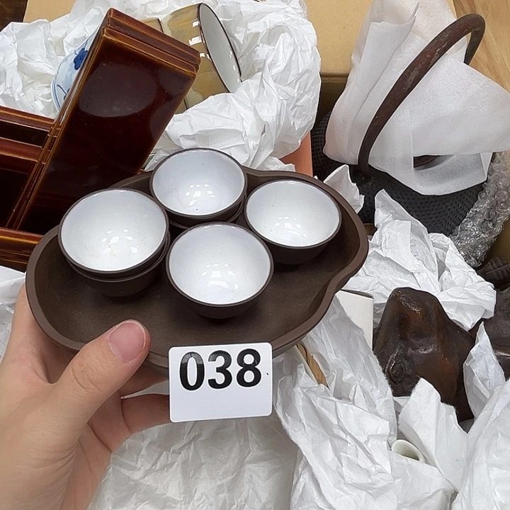 瓷片呀工艺品摆件瓷器摆件正能量