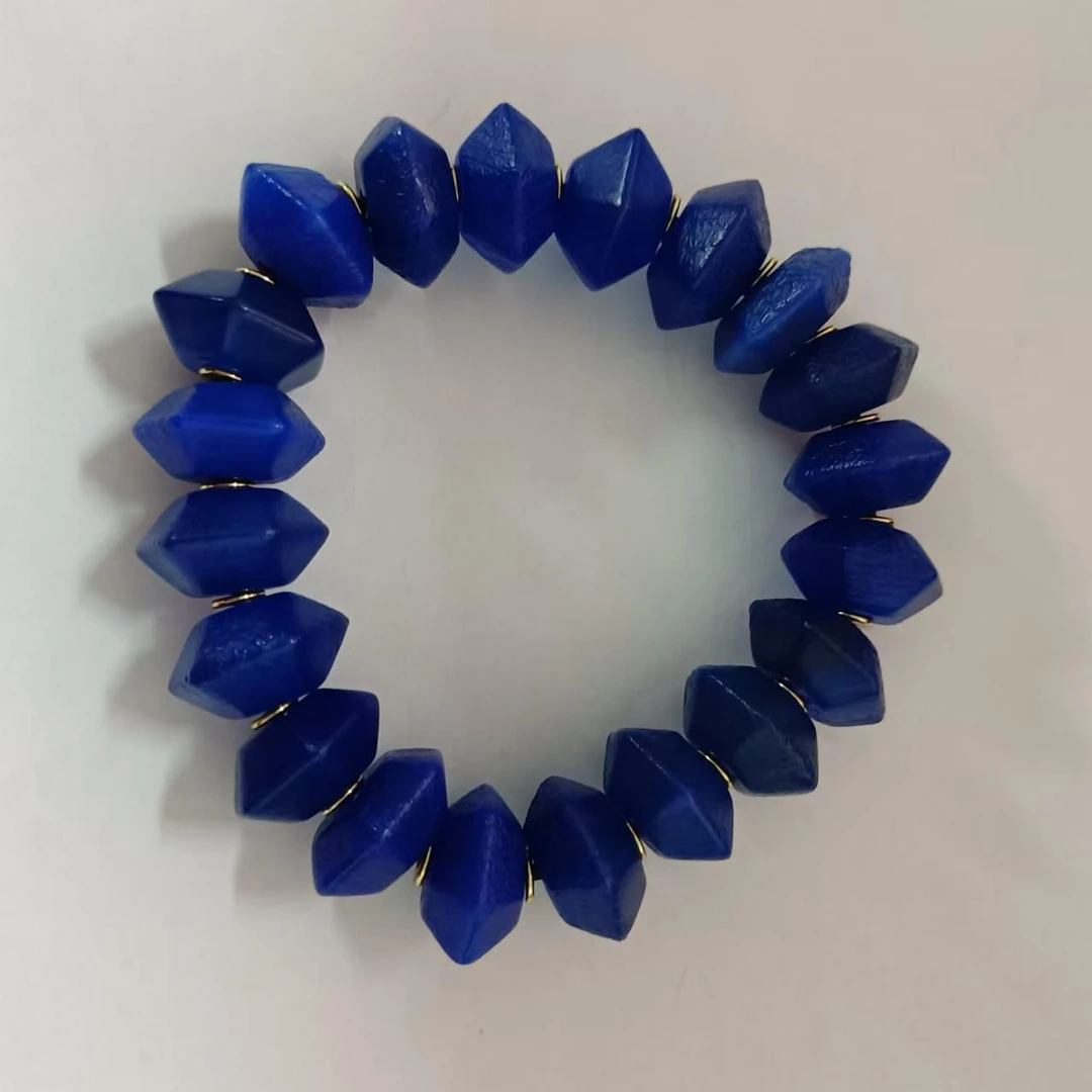 DZ7712 玛瑙 多棱盘形 手串-HD/文玩/收藏老物件/送礼盘玩