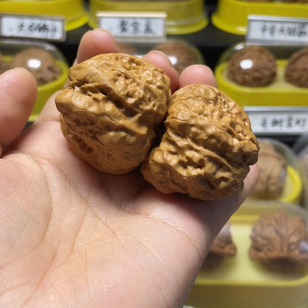 是***伯文玩核桃把件青蛙40