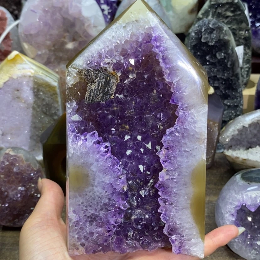 【闪购商品】未镶嵌大型摆件（非配饰）紫晶