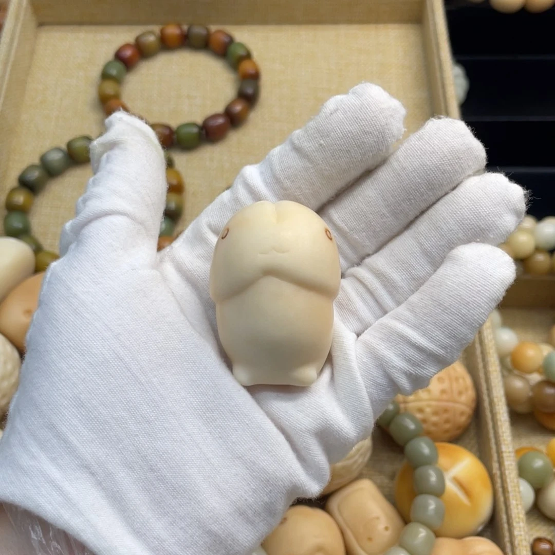 菩提根/象牙果吊坠牙果蘑菇把件288