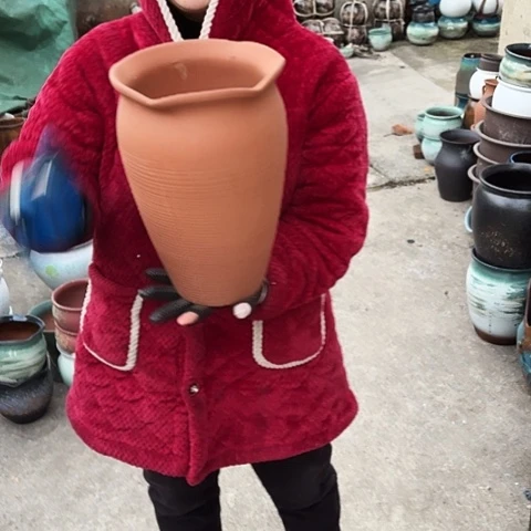 口20高31瑕疵盆子。