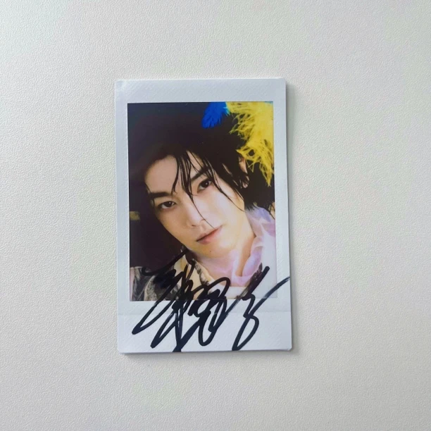 P087【华晨宇】正品拍立得照片 白边