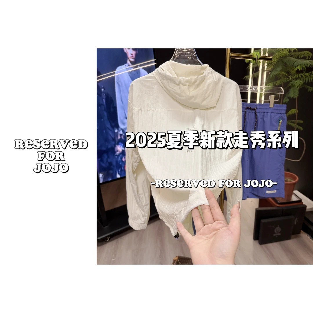【JOJO专属】2025夏季奢品防晒套装欧洲站休闲套装登山高奢旅游