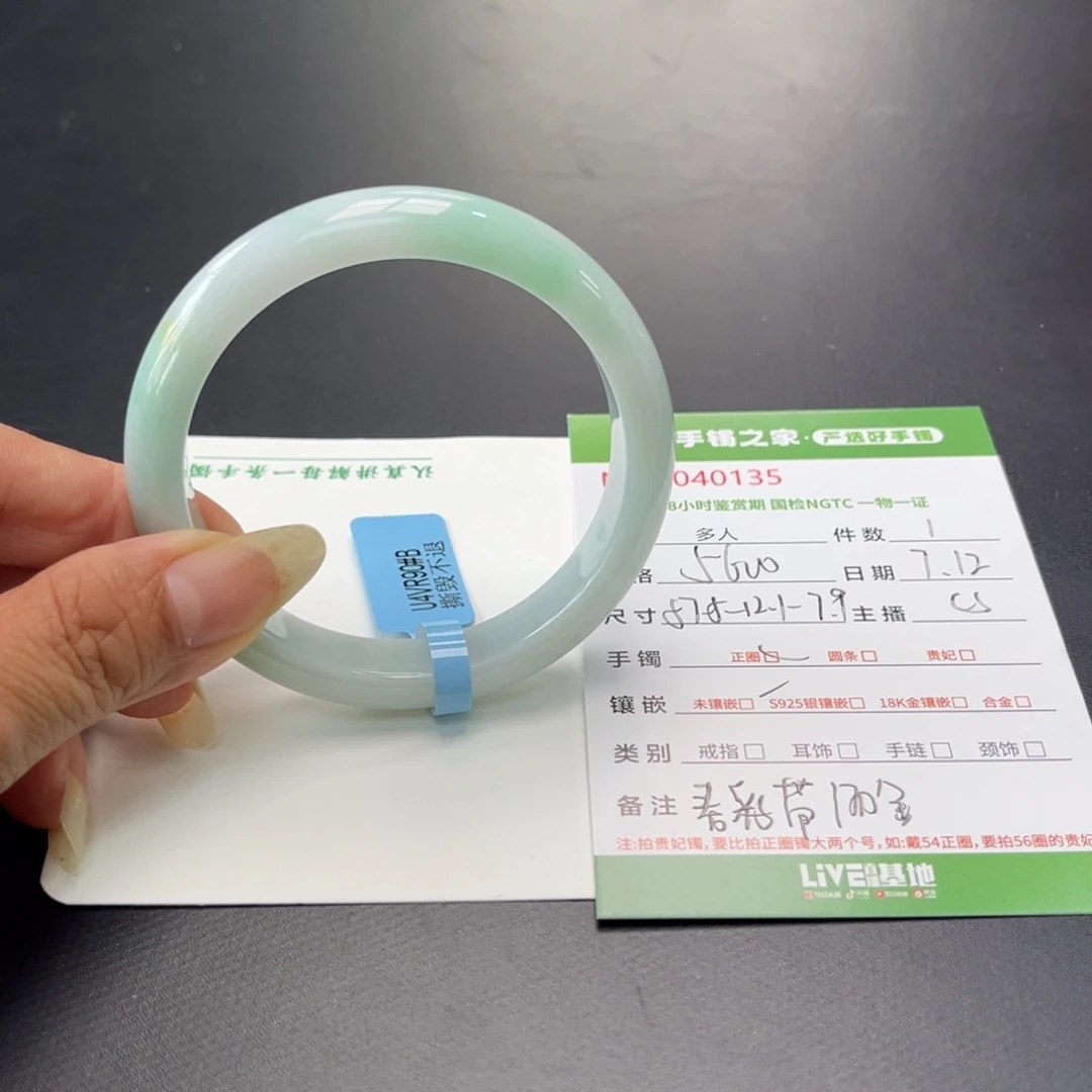 翡翠手镯未镶嵌多人