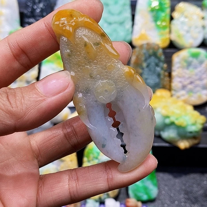 定制翡翠未镶嵌翡翠A货一物一证