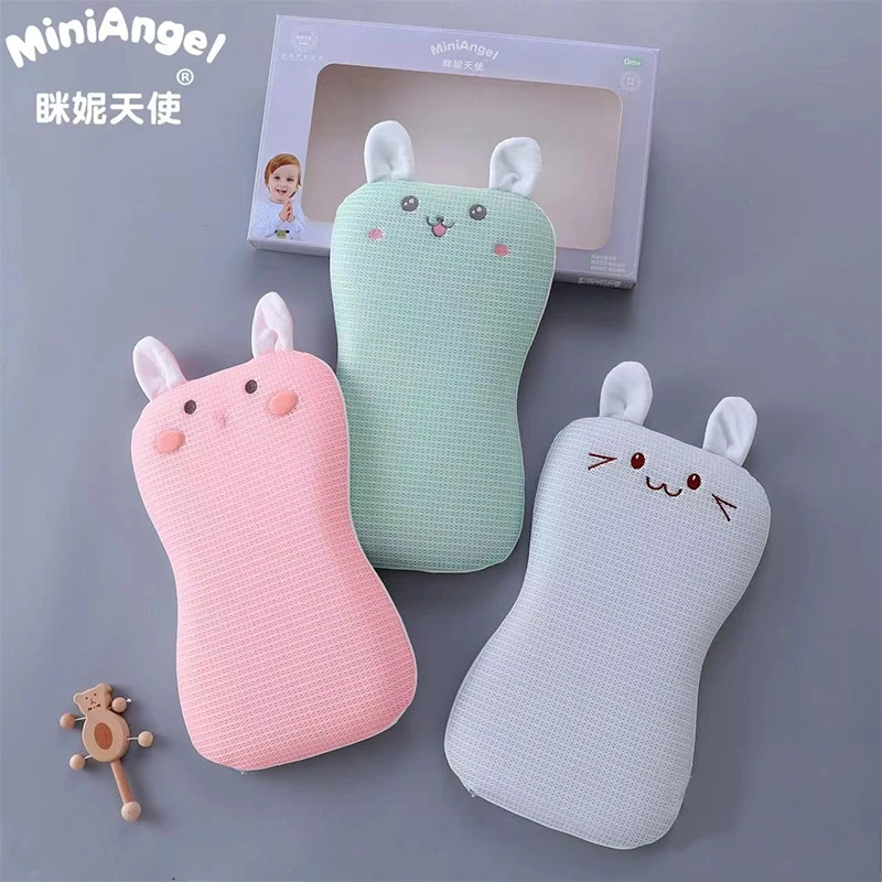 新款婴儿枕头定型枕0到1岁记忆棉新生儿正头型森林宝宝记忆枕