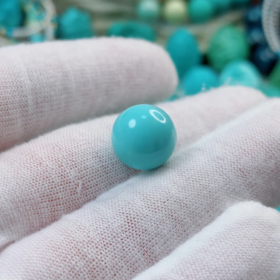 绿松石未镶嵌珠宝半成品