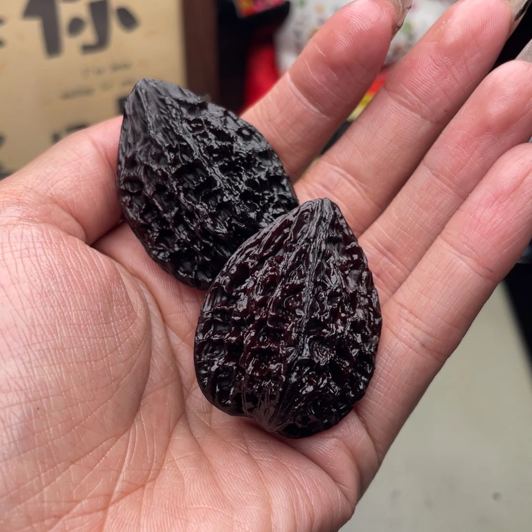 文玩核桃把件柳叶