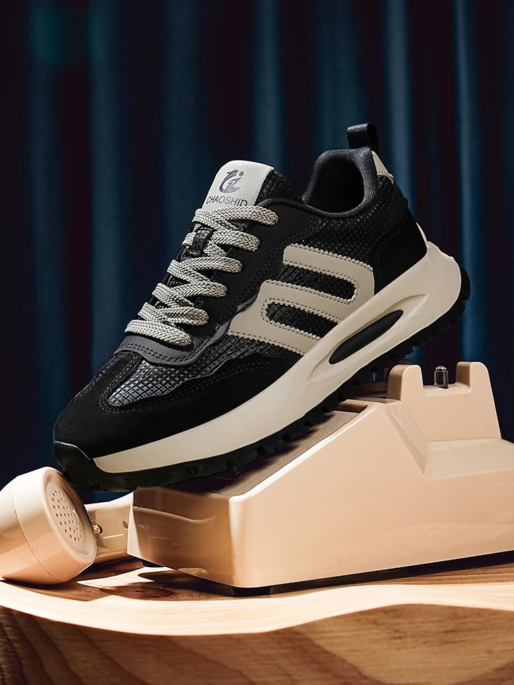 【爆款推举】四季款 新款 阿甘鞋 网面 皮面 低帮 轻便 软底 防滑