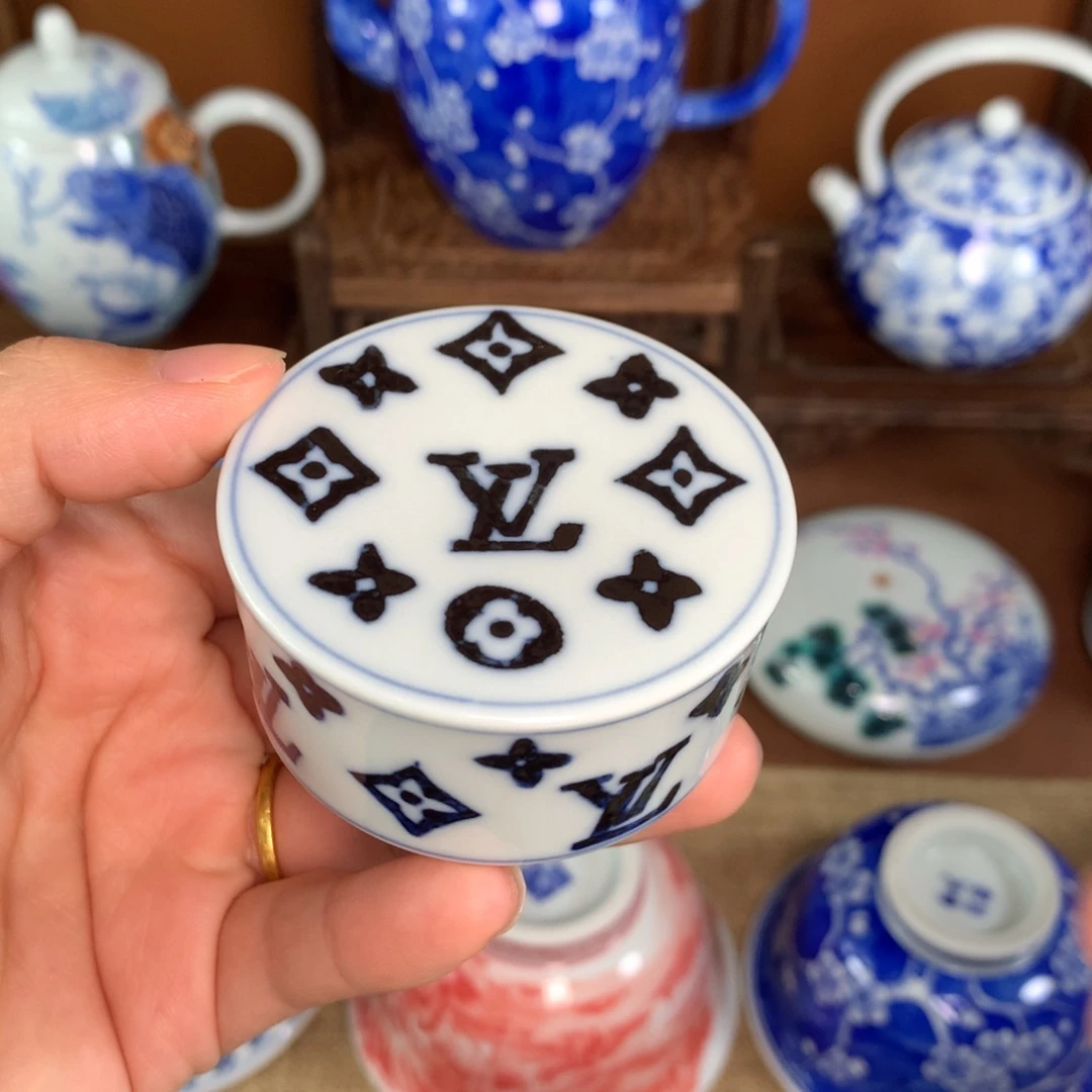 手工手绘实心盖制