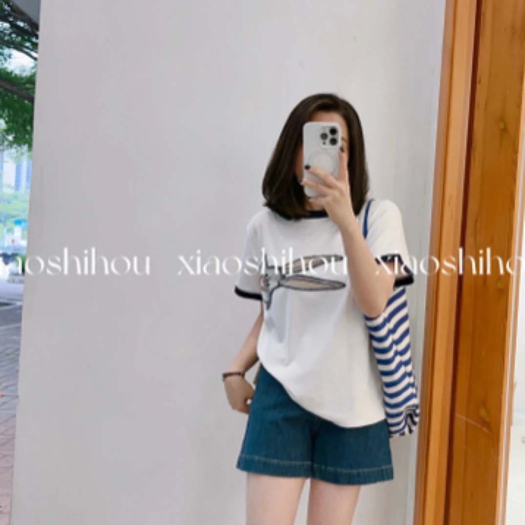 小时候女装店卡通兔子T恤08386