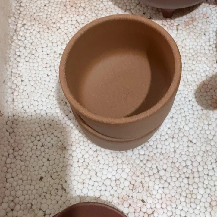 紫砂茶壶降坡杯70cc