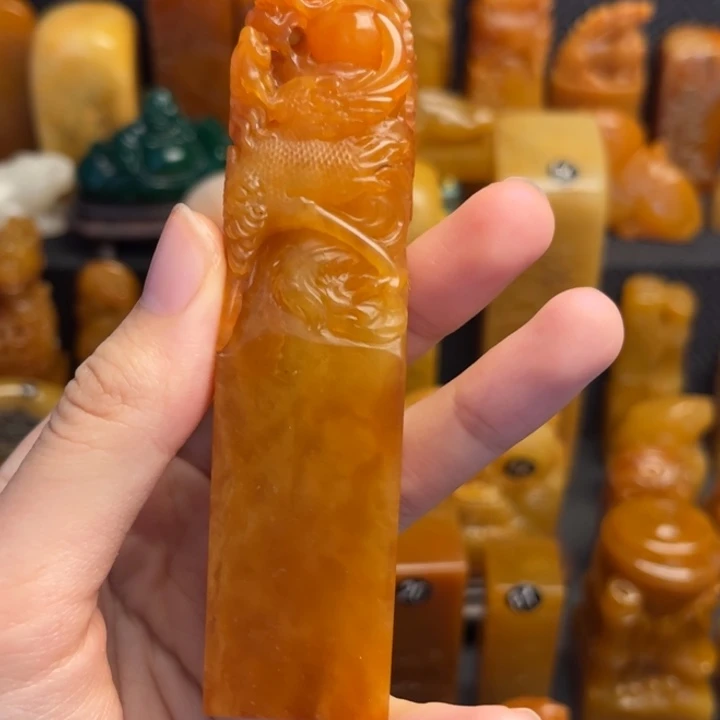 立***学田黄石题材：工艺品