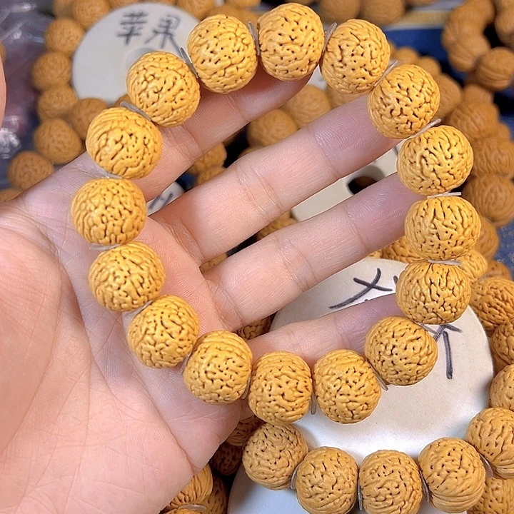 重***号手串桃核19龙珠桃核手串