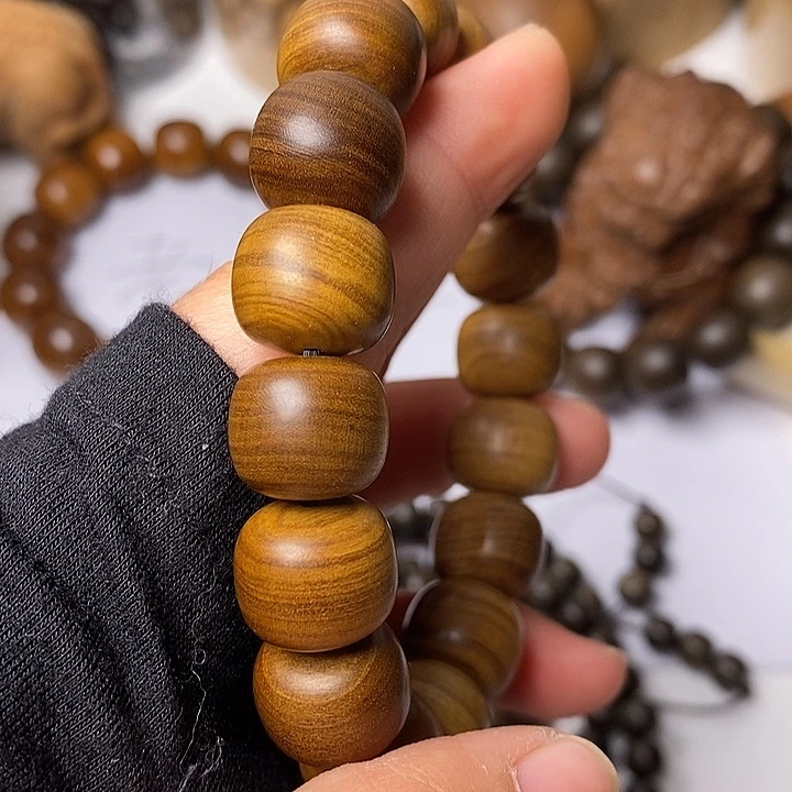 檀香木老山檀香13/14黑肉满纹沉