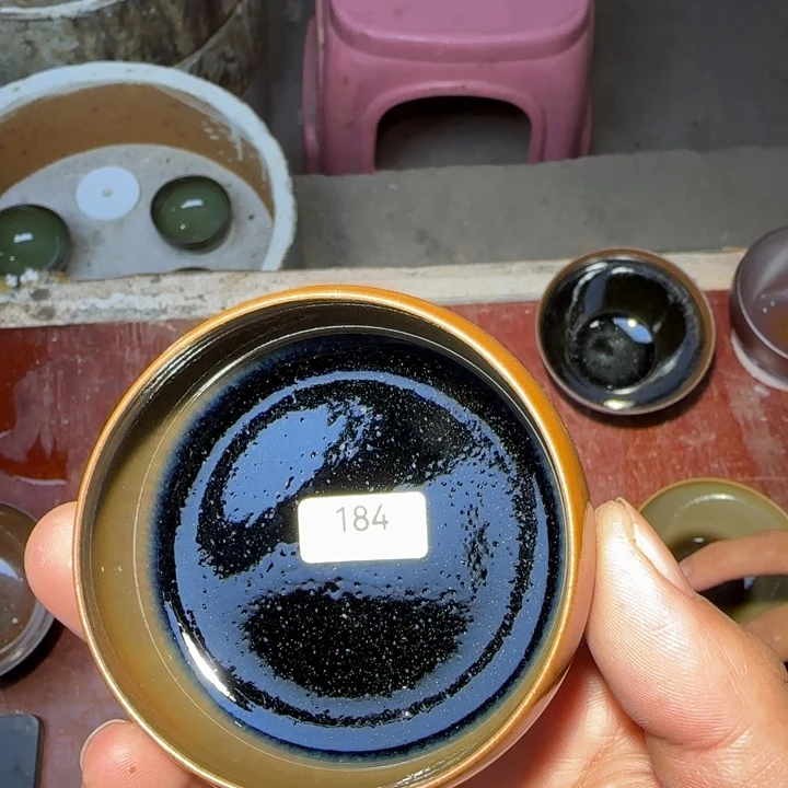 林***叔茶盏青钰龙窑主人杯184