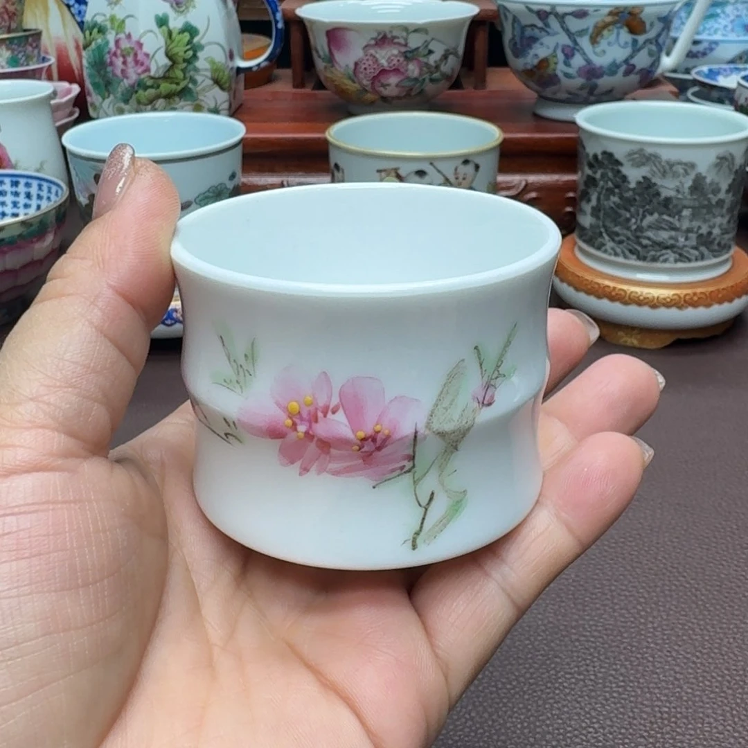 瓷片景德镇仿古手工制作精品展示