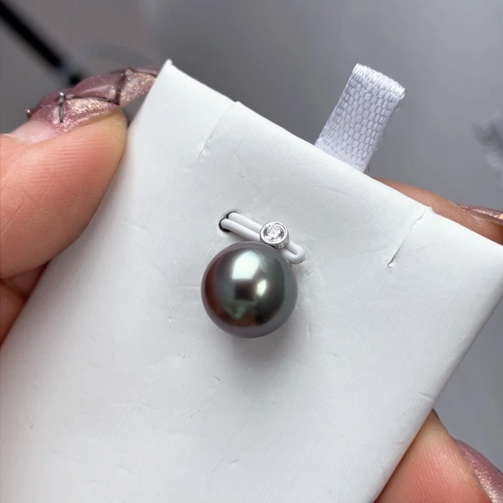 海水珍珠颈饰18K金镶嵌