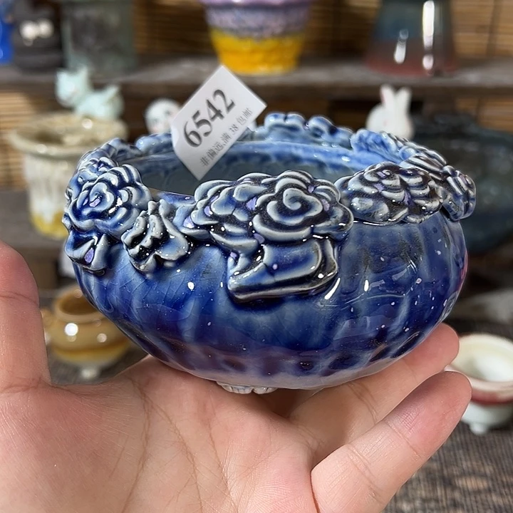 魔***笛口8 手工花盆满30包邮