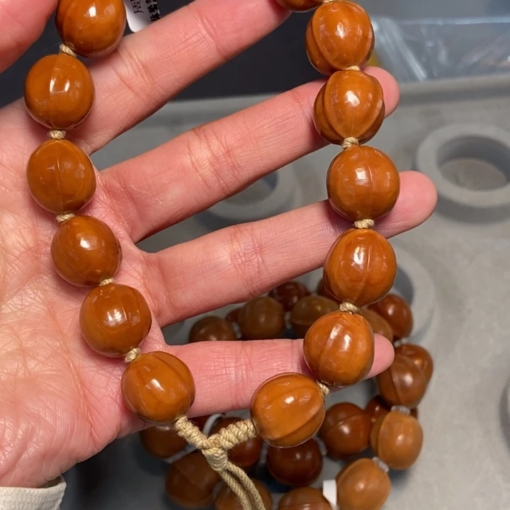 橄榄核手串/手链芝***?1.5鲨鱼背➕刻字