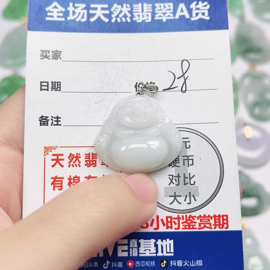 翡翠银S925镶嵌颈饰