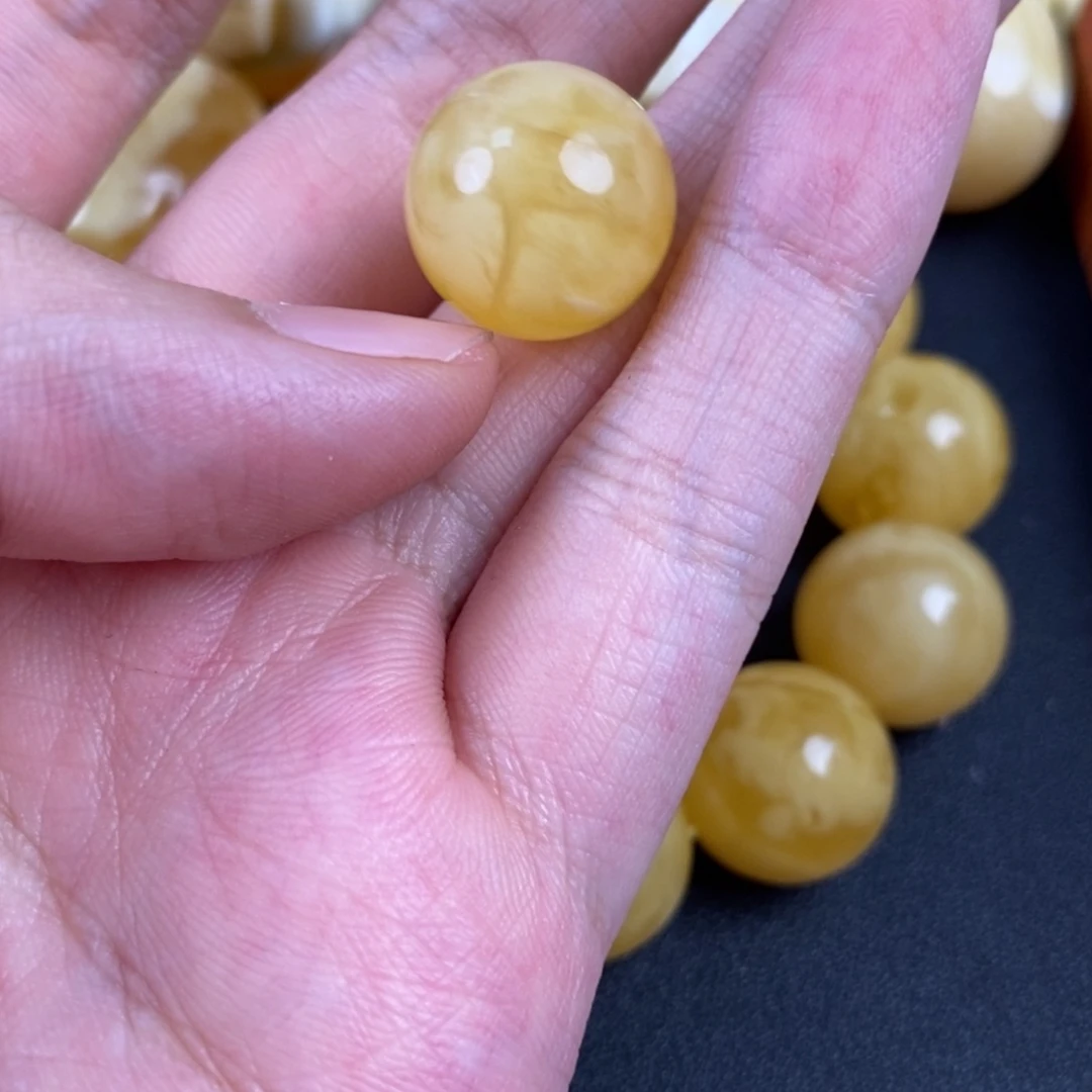 琥珀未镶嵌珠宝奇石微瑕65