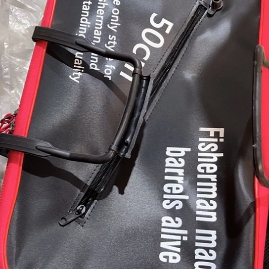 斜拉链款折叠活鱼桶50厘米