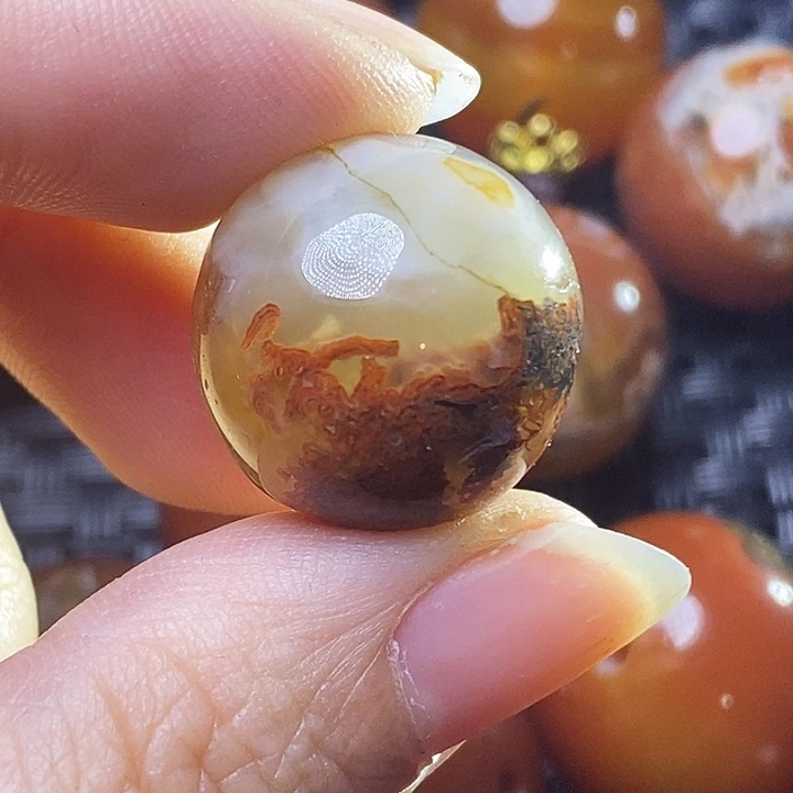 你***贝玛瑙/玉髓未镶嵌颈饰