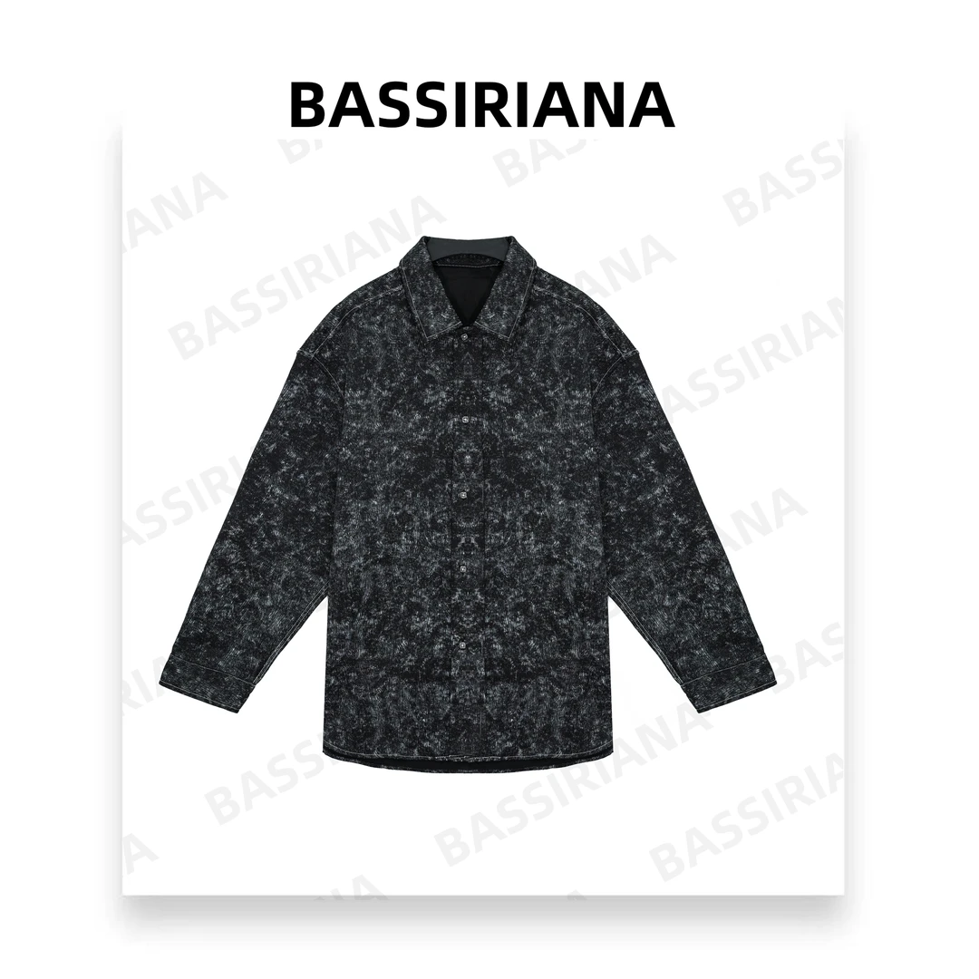 【BASSIRIANA】新款夏季设计师百搭印花衬衫250012