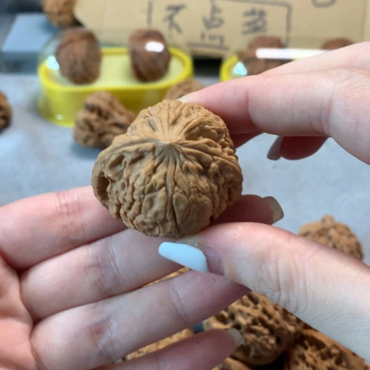 西***！文玩核桃吊坠异形单只