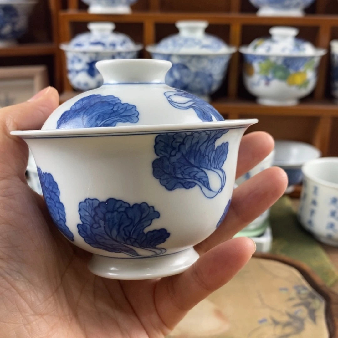 瓷片景德镇陶手绘茶器055