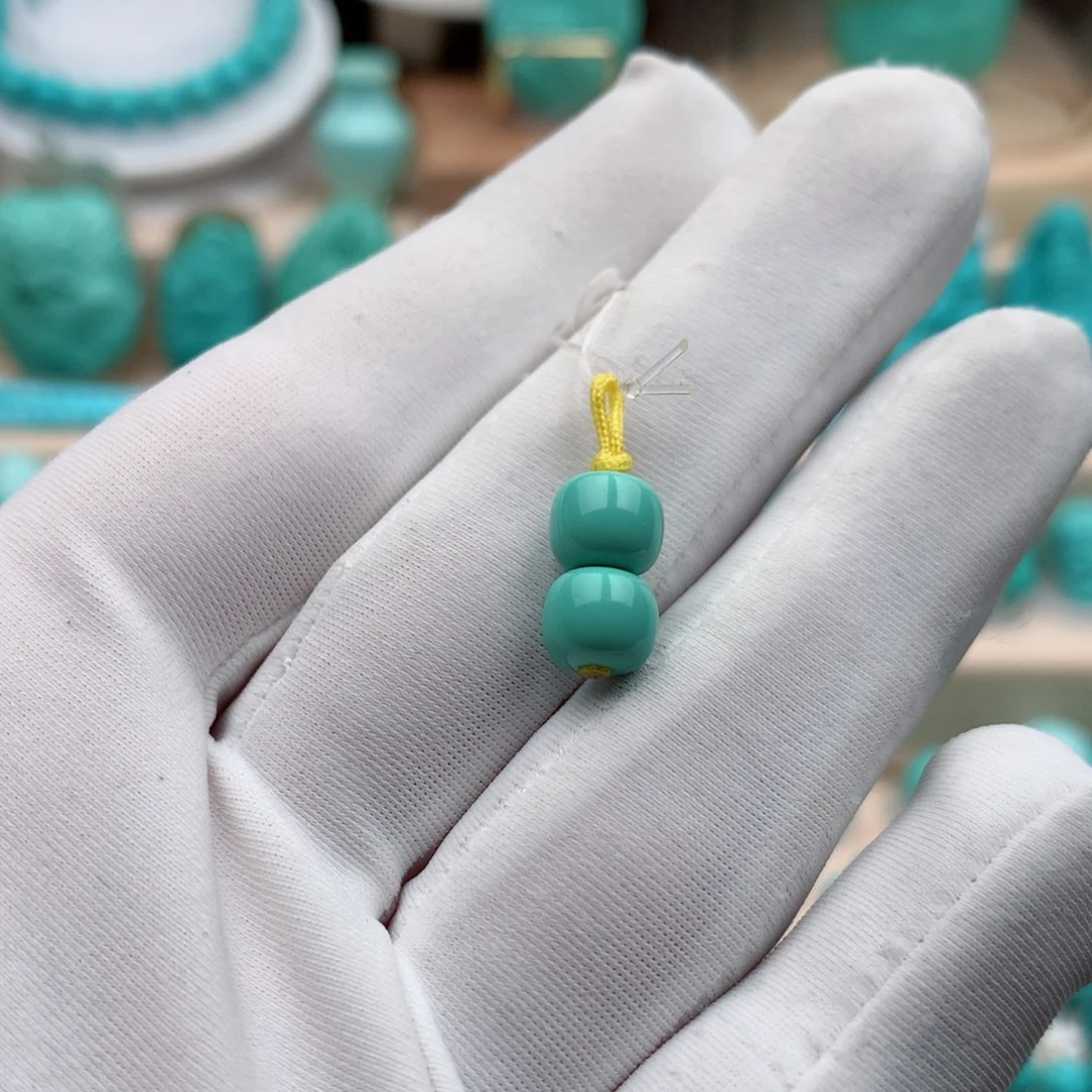 绿松石珠宝奇石未镶嵌小****鱼